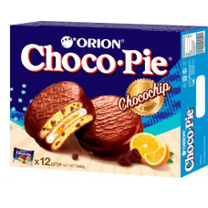 Печенье Orion Choco Pie Chocochip 360 гр 8* 12 штук