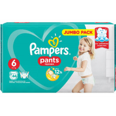 Подгузники-трусики Pampers Pants Extra Large Джамбо Упаковка 44 шт