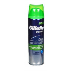 Гель для бритья Gillette TGS Sensitive для чувствительной кожи с алоэ 200 мл