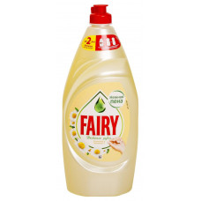 Средство для мытья посуды Fairy  Нежные руки Ромашка и витамин Е 650 мл