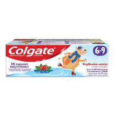 Паста Зубная Colgate 6-9 с Фтором Клубника-мята 60 мл Колгейт-палмолив