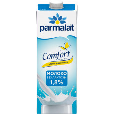 Молоко Parmalat Стерилизованное Беззколактозное 1,8% 1 л