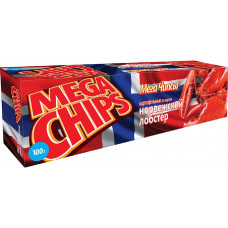 Чипсы Мega Chips со Вкусом Норвежского Лобстера 100 гр