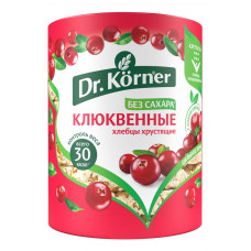 Хлебцы Dr Korner Злаковый Коктейль Клюквенный 100 гр