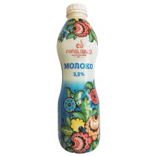 Молоко Питьевое 3,2% 900мл Городецкий МЗ бутылка