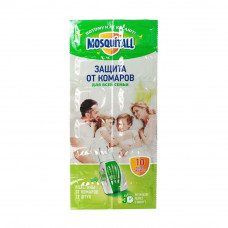 Пластины Mosquitall Защита для Всей Семьи от Комаров 10+2 шт