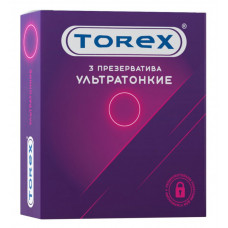 Презервативы TOREX ультратонкие №3