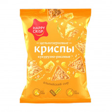 Криспы Кукурузно-Рисовые Happy Crisp Альпийский Сыр 50г