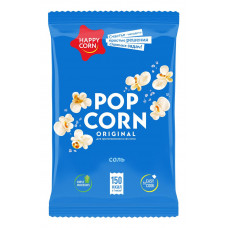 Попкорн Happy Corn для Свч Печи Соль 100 гр