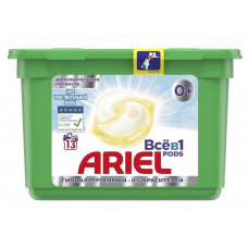 Капсулы для стирки Ariel Автомат Liquid Capsules Для чувствительной кожи 13шт по 24.2 гр