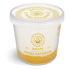 Йогурт Груша-карамель 2,5% 315 гр Киржачский Молочный Завод