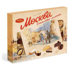 Набор Шоколадных Конфет Москва Счастливые Моменты 177 гр Объединенные Кондитеры