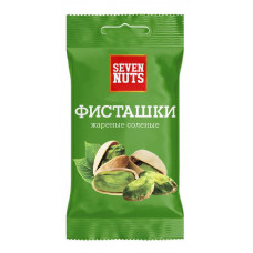 Фисташки Seven Nuts Жареные Солёные 50 гр