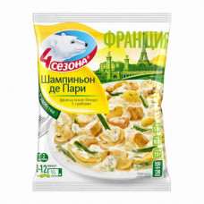 Шампиньон Де Пари 4 Сезона Французское Блюдо с Грибами 600г Шампиньон Де Пари 4 Сезона Французское Блюдо с Грибами 600г