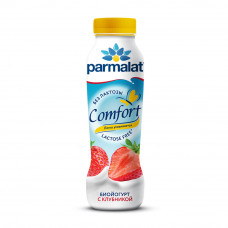 Биойогурт Parmalat Comfort Безлактозный Клубника 1,5% 290г
