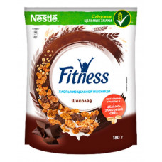 Хлопья Fitness готовый завтрак из цельной пшеницы с темным шоколадом  180гр Nestle