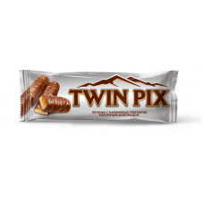Печенье Twin Pix с Карамелью Покрытое Молочным Шоколадом 50 гр