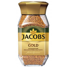 Кофе Jacobs Gold Сублимированный Растворимый 190 гр Ст