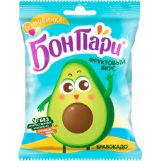 Мармелад Бон пари жевательный  фруктовый Бравокадо 100гр Nestle