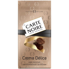 Кофе Carte Noire Crema Delice Жареный Молотый Пакет 230 гр