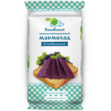 Мармелад Бековский черносмородиновый бутербродный 270 гр