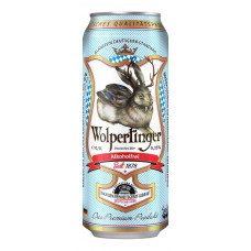 Пиво Wolpertinger Alcoholfrei светлое 0,0% 0.5 л