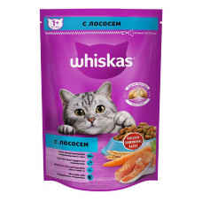 Корм для кошек Whiskas подушечки паштет лосось 350 гр Марс