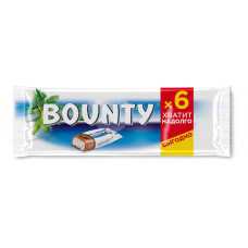 Конфеты Шоколадные Bounty Мультипак 165 гр Марс