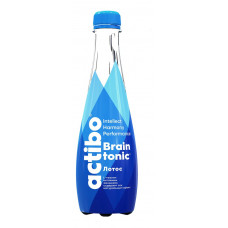 Напиток Actibo Brain tonic  безалкогольный сильногазированный классика со вкусом лотос 400 мл