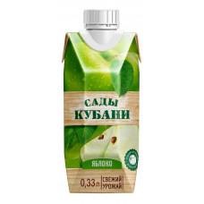 Нектар Сады Кубани Яблоко 330мл