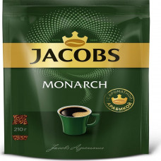 Кофе Натуральный Растворимый Сублимированный Jacobs Monarc 210 гр