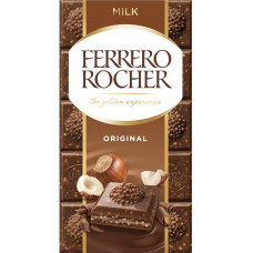 Шоколад Ferrero Rocher Молочный 90г