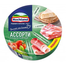Сыр Плавленый Hochland Ассорти Зелёное 140 г