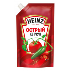 Кетчуп Heinz Острый 320г дой-пак