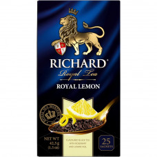 Чай Черный Richard Royal Lemon 25 Сашет