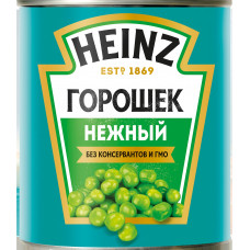 Горошек Heinz Нежный Зеленый Консервированный 400г ж/б