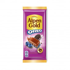 Шоколад аlpen gold черничная Поляна с Черникой и Oreo 85г