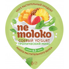 Йогурт Nemoloko Соя Тропический Микс 130г