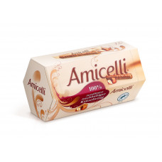 Трубочки Вафельные Amicelli с Ореховым Кремом в Молочном Шоколаде 150гр