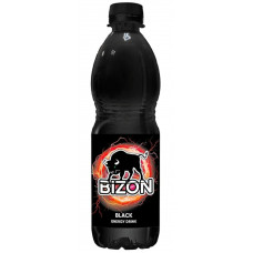 Напиток Энергетический Bizon Black Original Energy Drink 0,5 Литр ПЭТ