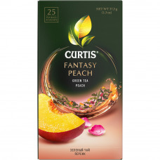 Чай Curtis Fantasy Peach Зеленый 25 Пакетиков Аромат