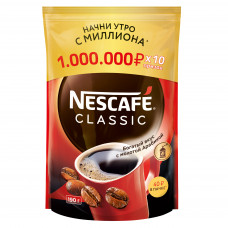 Кофе Nescafe Classic Кофе с Добавлением Натурального Жареного Молотого Кофе 190 м/у