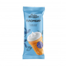 Мороженое Пломбир в Вафельном Стаканчике 15% 90г Особая Коллекция