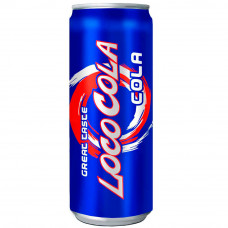 Напиток Безалкогольный Loco Cola Сильногазированный 0,33л ж/б