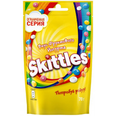 Жевательные Конфеты Skittles Фруктовый Йогурт 70г