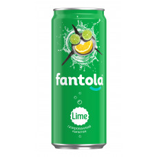 Напиток Безалкогольный Сильногазированный Fantola Lime 0,33 л Жб