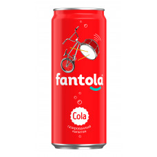 Напиток Безалкогольный Сильногазированный Fantola Cola 0,33 л Жб