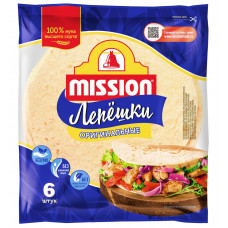 Лепешки Мексиканские Mission Пшеничные Оригинальные 250 гр