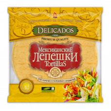 Лепешки Delicados Мексиканские Сырные 400 гр