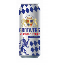 Пиво Grotwerg Безалкогольное 0,5л ж/б